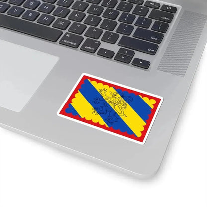 Flag of Silly (Belgium) STICKER Vinyl Kiss-Cut Decal - The Sticker Space