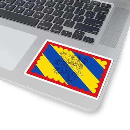 Flag of Silly (Belgium) STICKER Vinyl Kiss-Cut Decal - The Sticker Space