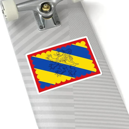 Flag of Silly (Belgium) STICKER Vinyl Kiss-Cut Decal - The Sticker Space