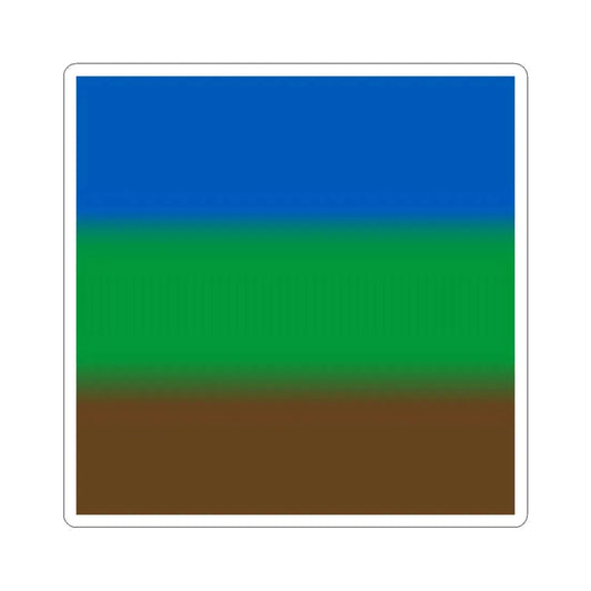 Flag of Simakivka (Ukraine) STICKER Vinyl Kiss-Cut Decal 2 Inch White - The Sticker Space