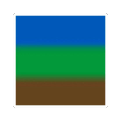 Flag of Simakivka (Ukraine) STICKER Vinyl Kiss-Cut Decal 3 Inch White - The Sticker Space