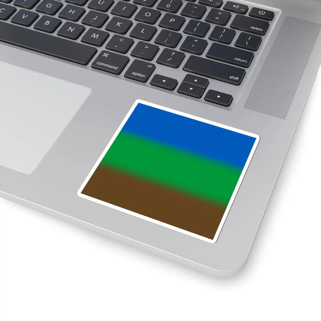 Flag of Simakivka (Ukraine) STICKER Vinyl Kiss-Cut Decal - The Sticker Space