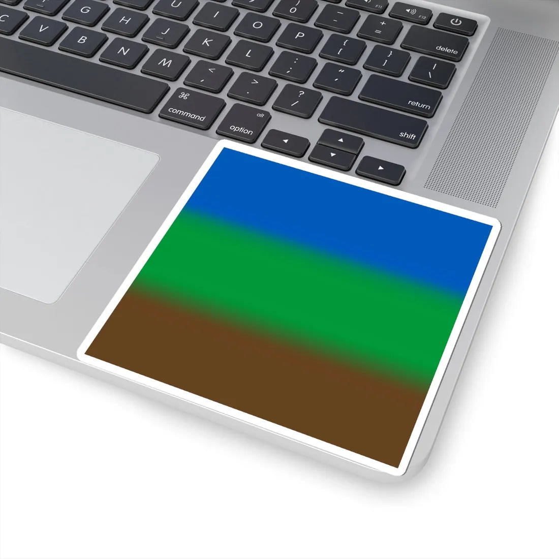 Flag of Simakivka (Ukraine) STICKER Vinyl Kiss-Cut Decal - The Sticker Space