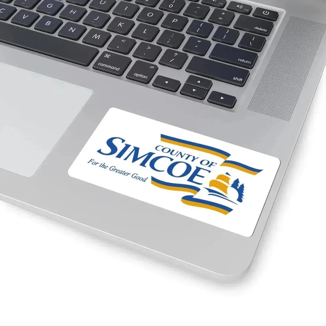 Flag of Simcoe County Ontario (Canada) STICKER Vinyl Kiss-Cut Decal - The Sticker Space