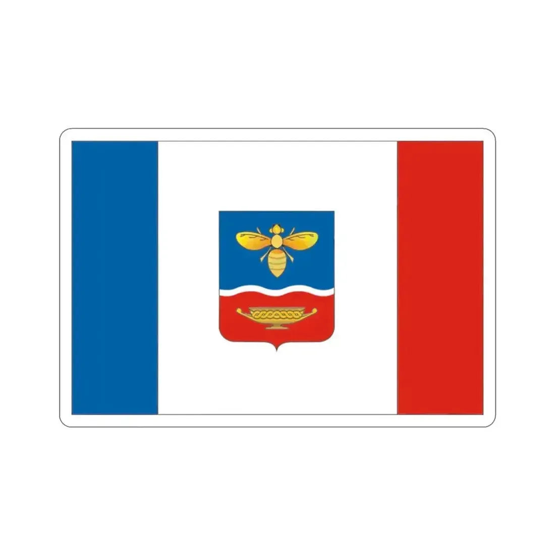 Flag of Simferopol Ukraine STICKER Vinyl Die-Cut Decal - The Sticker Space