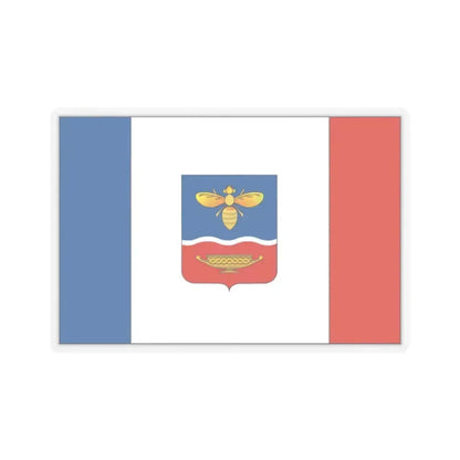 Flag of Simferopol Ukraine - STICKER Vinyl Kiss-Cut Decal 2 Inch Transparent - The Sticker Space