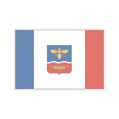Flag of Simferopol Ukraine - STICKER Vinyl Kiss-Cut Decal 3 Inch Transparent - The Sticker Space