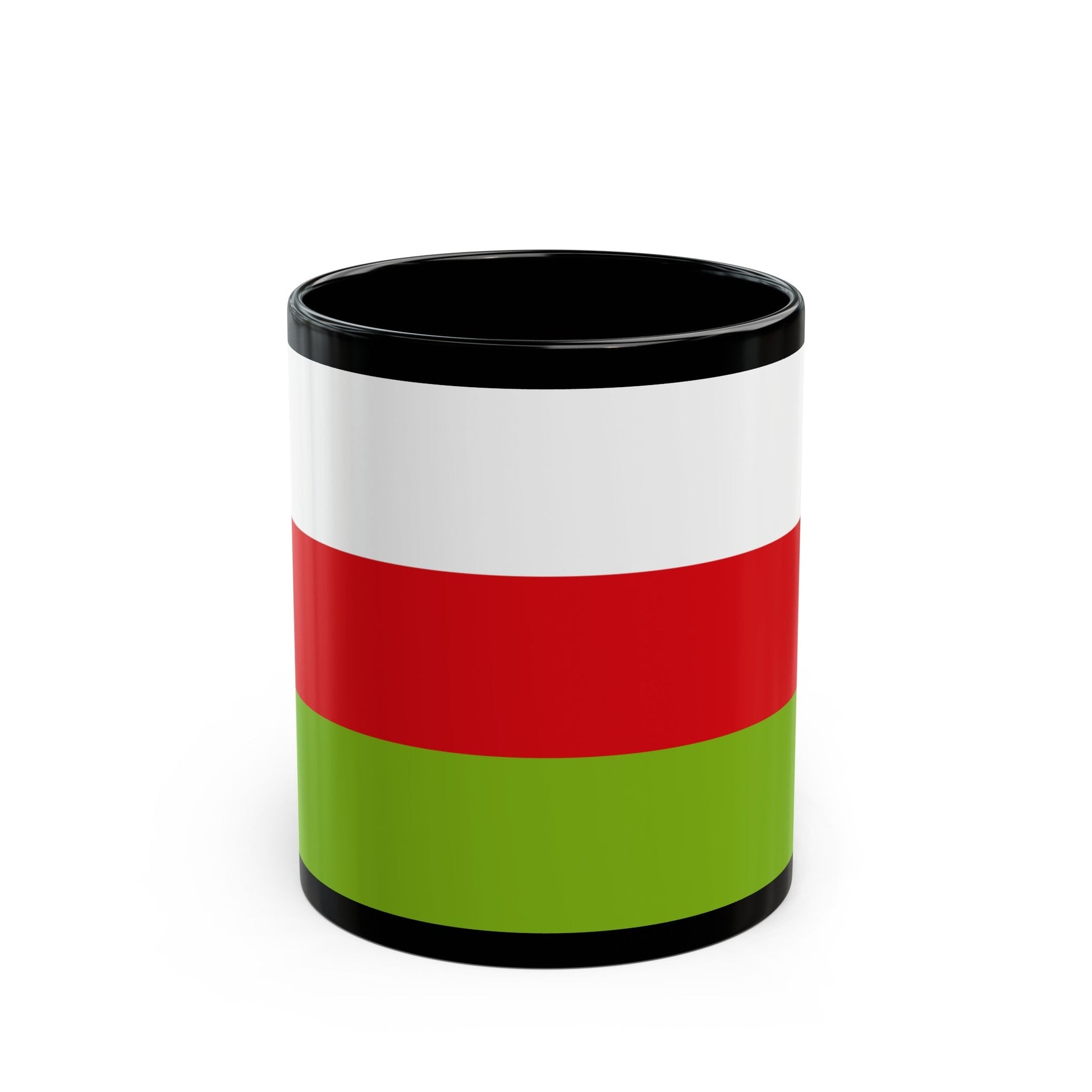 Flag of Sincelejo Colombia - Black Coffee Mug-11oz-The Sticker Space