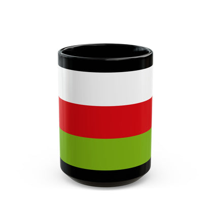 Flag of Sincelejo Colombia - Black Coffee Mug-15oz-The Sticker Space