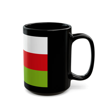 Flag of Sincelejo Colombia - Black Coffee Mug-The Sticker Space