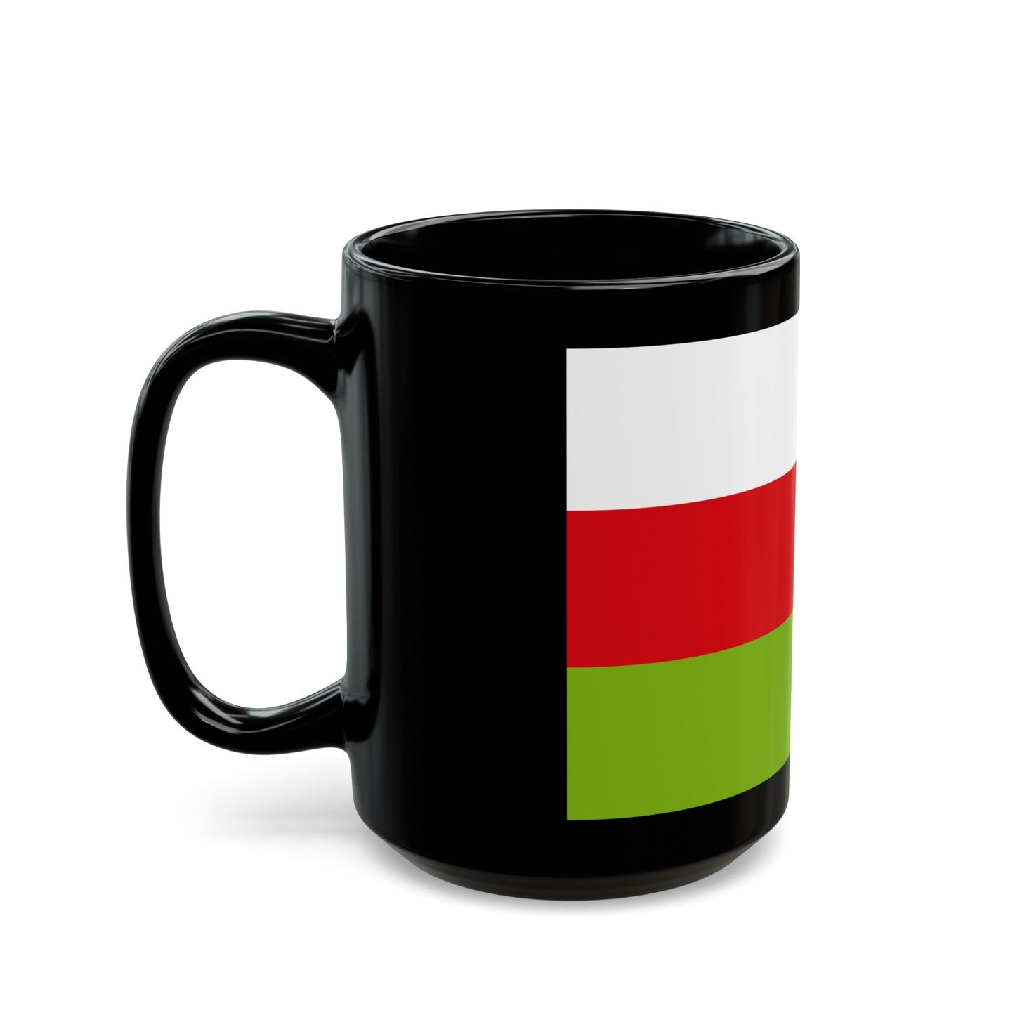 Flag of Sincelejo Colombia - Black Coffee Mug-The Sticker Space