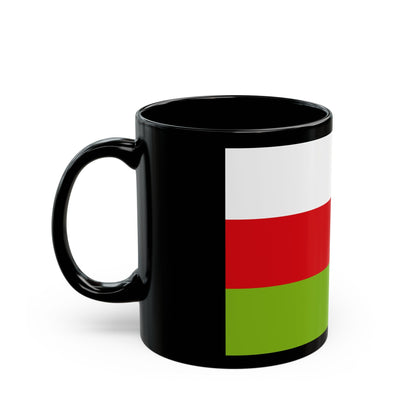 Flag of Sincelejo Colombia - Black Coffee Mug-The Sticker Space