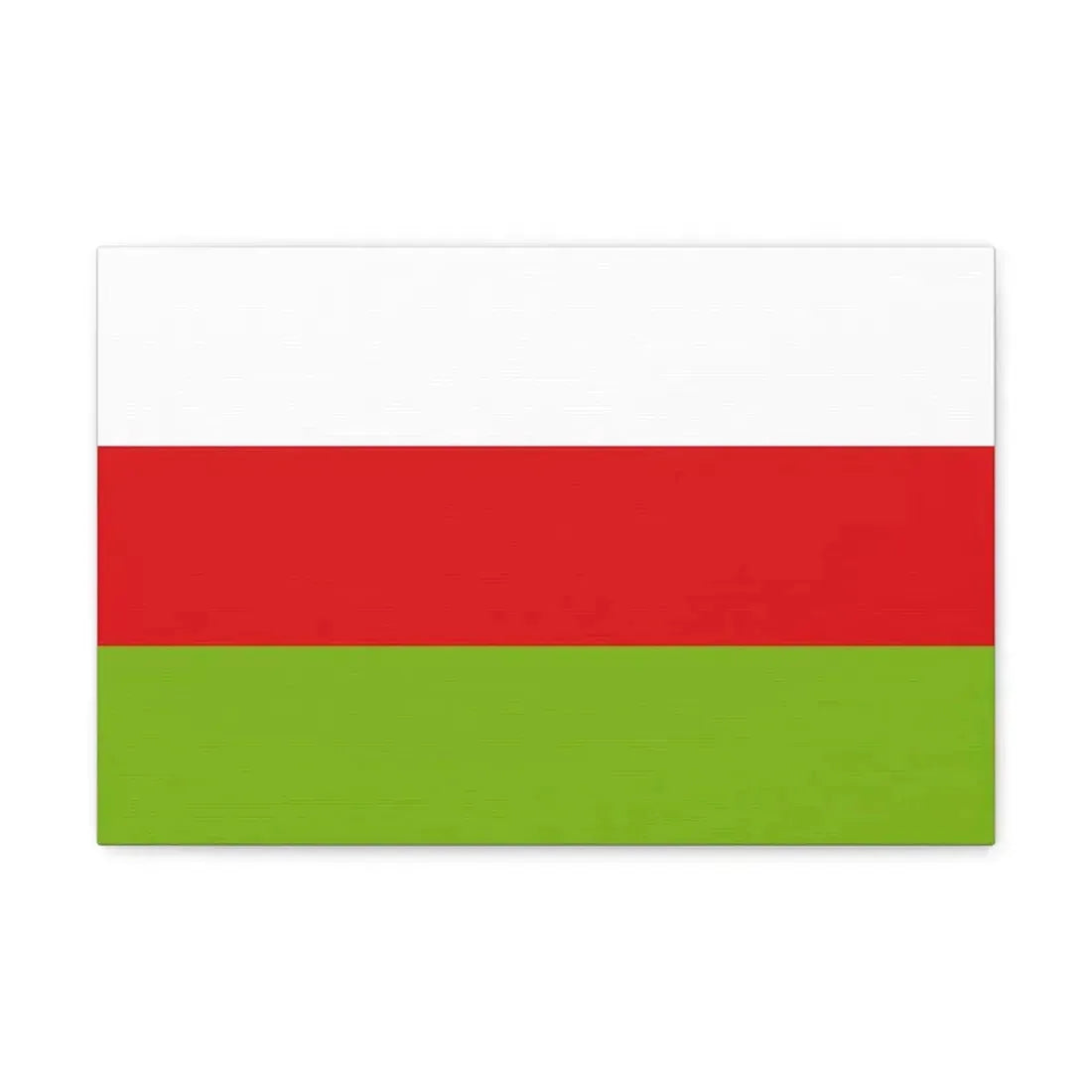 Flag of Sincelejo Colombia - Canvas Wall Art 18″ x 12″ 1.25" - The Sticker Space