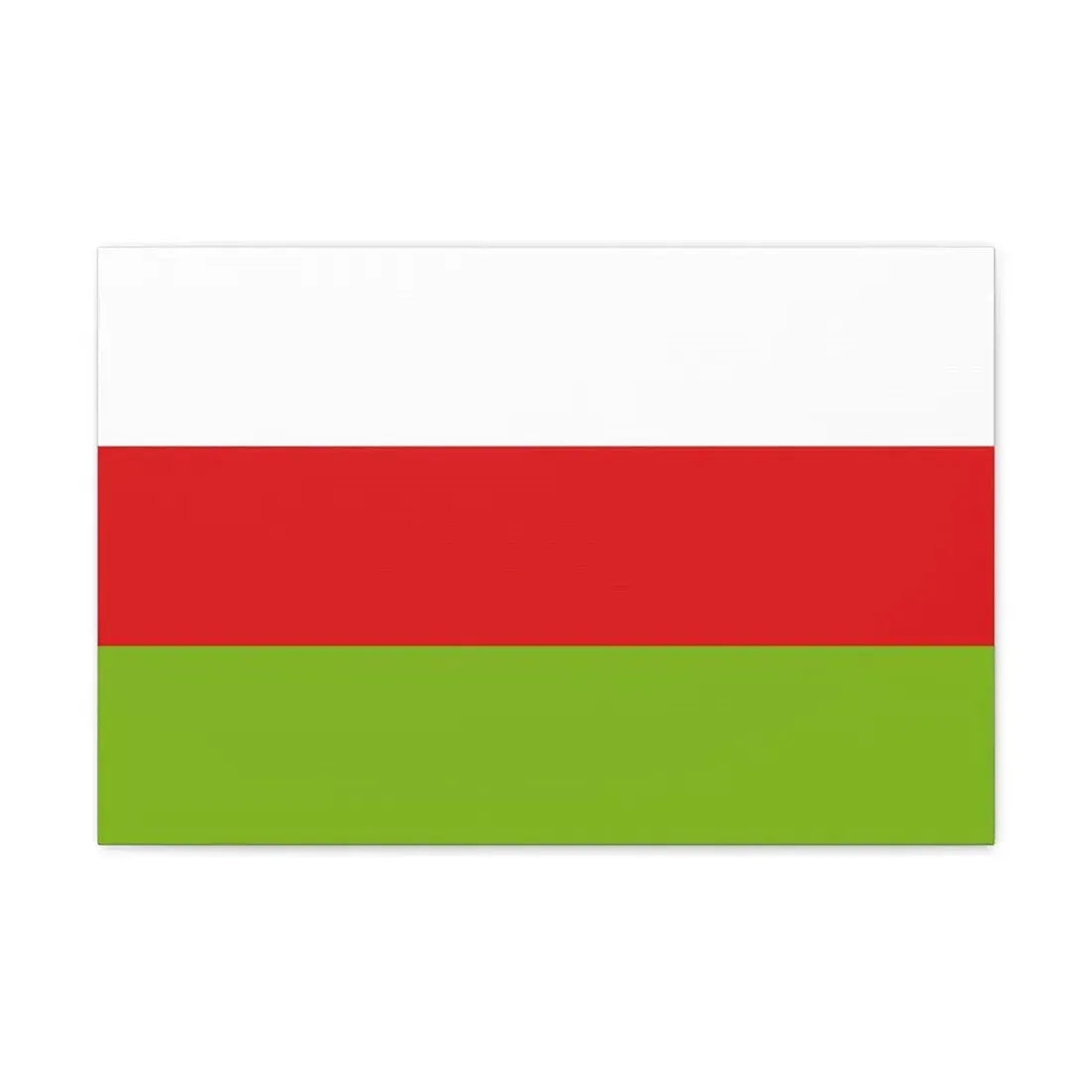 Flag of Sincelejo Colombia - Canvas Wall Art 24″ x 16″ 1.25" - The Sticker Space