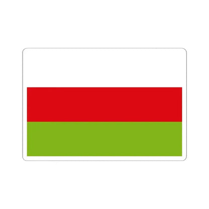 Flag of Sincelejo Colombia - STICKER Vinyl Kiss-Cut Decal 6 Inch White - The Sticker Space