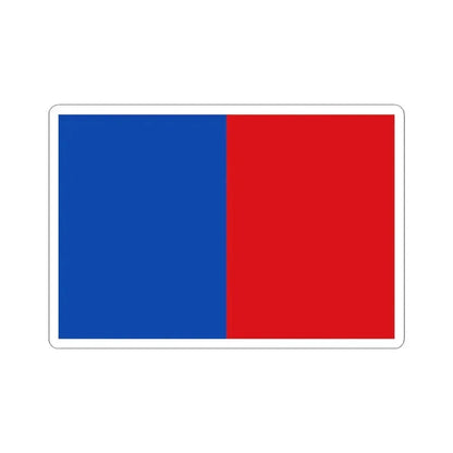 Flag of Sint-Josse-ten-Noode (Belgium) STICKER Vinyl Kiss-Cut Decal 3 Inch White - The Sticker Space