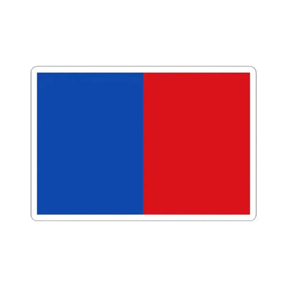 Flag of Sint-Josse-ten-Noode (Belgium) STICKER Vinyl Kiss-Cut Decal 4 Inch White - The Sticker Space