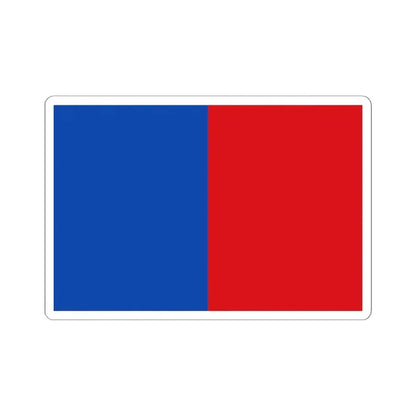 Flag of Sint-Josse-ten-Noode (Belgium) STICKER Vinyl Kiss-Cut Decal 6 Inch White - The Sticker Space