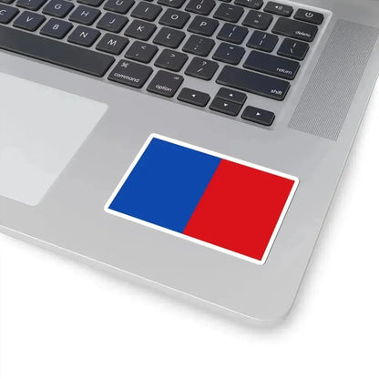 Flag of Sint-Josse-ten-Noode (Belgium) STICKER Vinyl Kiss-Cut Decal - The Sticker Space