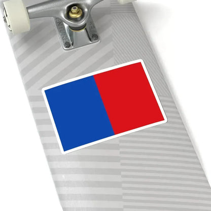 Flag of Sint-Josse-ten-Noode (Belgium) STICKER Vinyl Kiss-Cut Decal - The Sticker Space