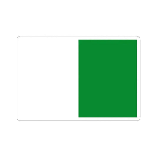 Flag of Sint-Pieters-Woluwe (Belgium) STICKER Vinyl Kiss-Cut Decal 2 Inch White - The Sticker Space