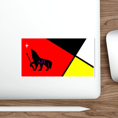 Flag of Siwanoy Nation STICKER Vinyl Die-Cut Decal-The Sticker Space