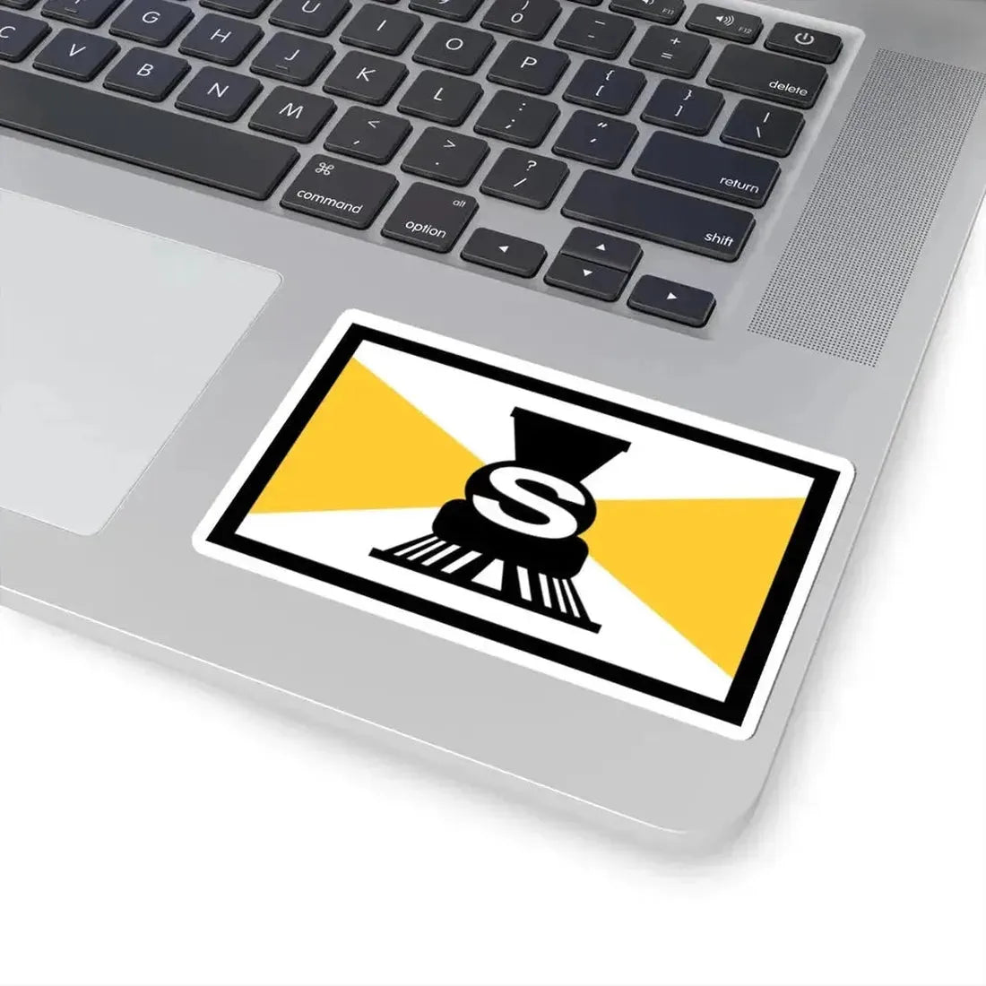 Flag of Slater Iowa (United States) STICKER Vinyl Kiss-Cut Decal - The Sticker Space