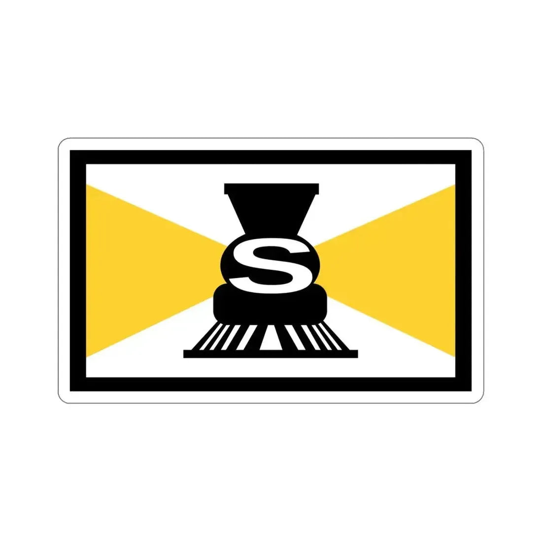 Flag of Slater Iowa USA STICKER Vinyl Die-Cut Decal - The Sticker Space