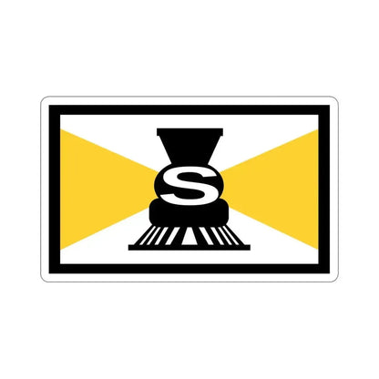 Flag of Slater Iowa USA STICKER Vinyl Die-Cut Decal - The Sticker Space