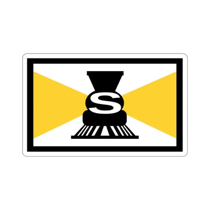 Flag of Slater Iowa USA STICKER Vinyl Die-Cut Decal - The Sticker Space