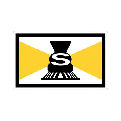 Flag of Slater Iowa USA STICKER Vinyl Die-Cut Decal - The Sticker Space