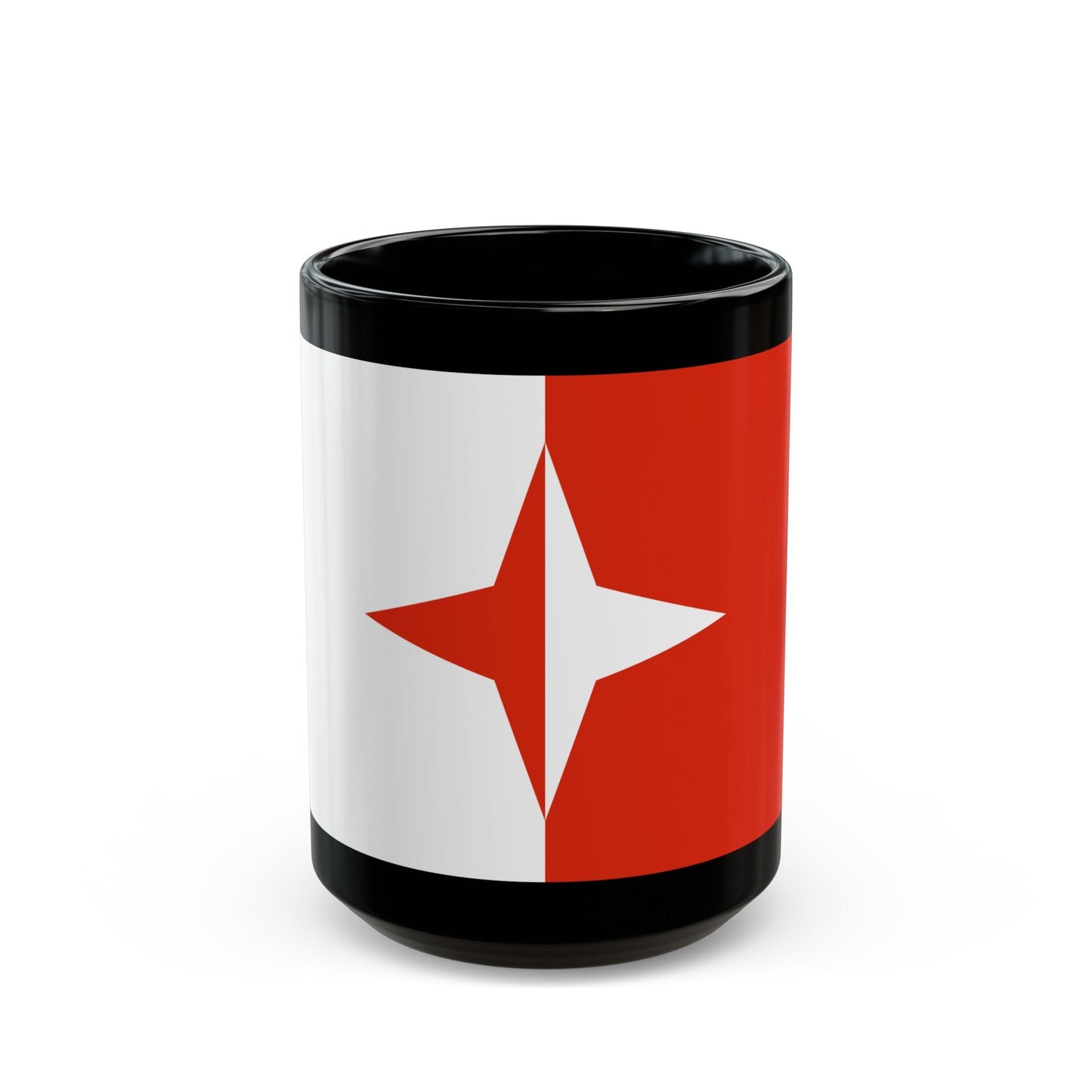 Flag of Sliema Malta - Black Coffee Mug-15oz-The Sticker Space