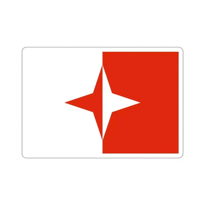 Flag of Sliema Malta STICKER Vinyl Die-Cut Decal 2 Inch - The Sticker Space