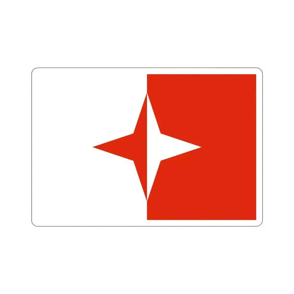 Flag of Sliema Malta STICKER Vinyl Die-Cut Decal 4 Inch - The Sticker Space