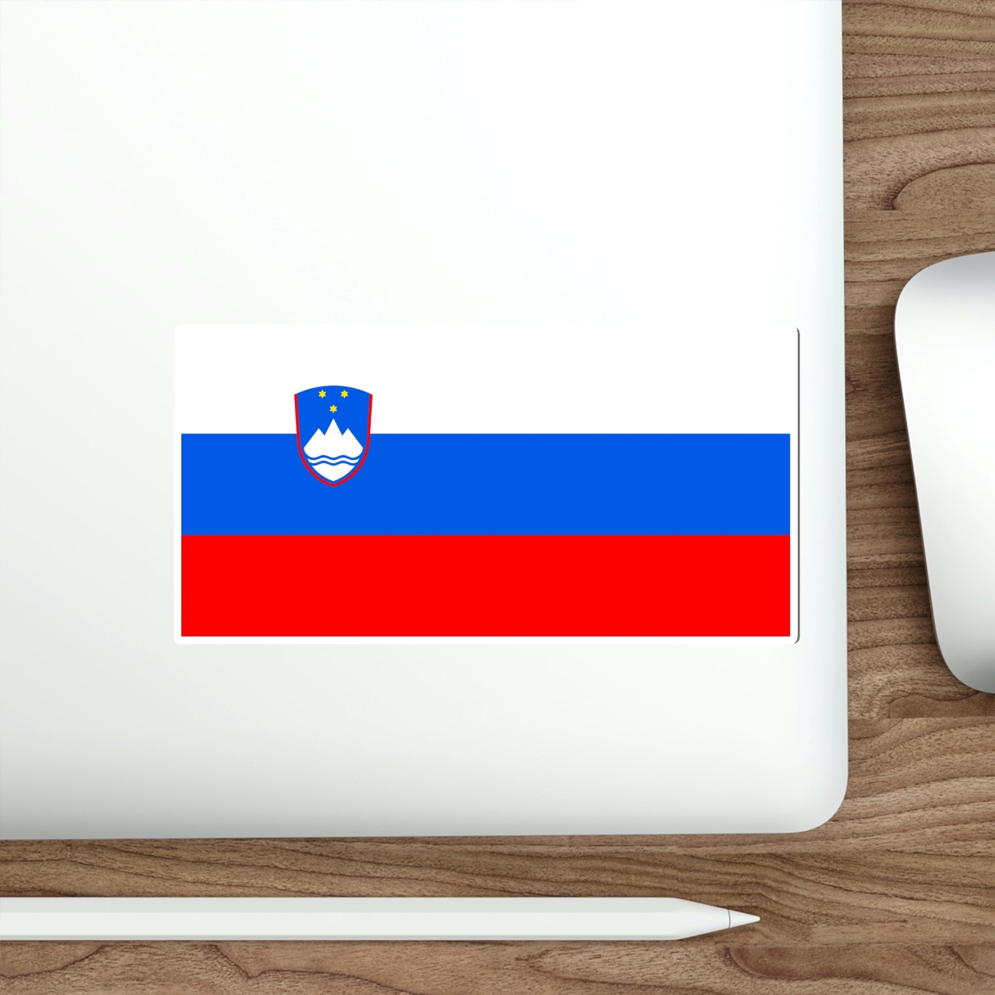 Flag of Slovenia STICKER Vinyl Die-Cut Decal-The Sticker Space