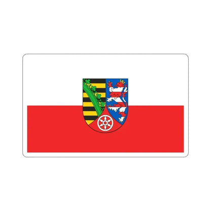 Flag of Sömmerda Germany STICKER Vinyl Die-Cut Decal - The Sticker Space
