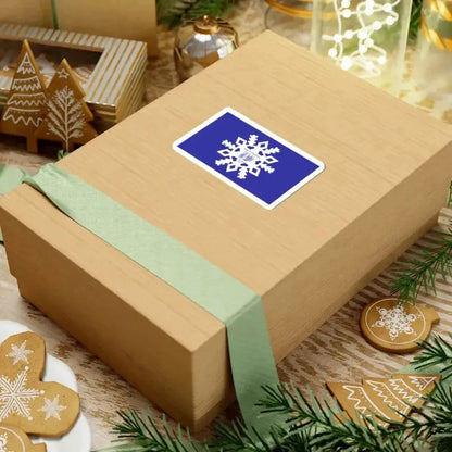 Flag of Snowflake Arizona (United States) STICKER Vinyl Kiss-Cut Decal - The Sticker Space