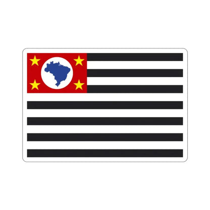 Flag of São Paulo Brazil STICKER Vinyl Die-Cut Decal 2 Inch - The Sticker Space