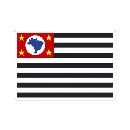 Flag of São Paulo Brazil STICKER Vinyl Die-Cut Decal - The Sticker Space