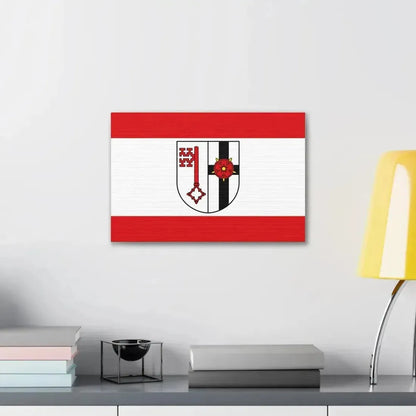 Flag of Soest Germany - Canvas Wall Art - The Sticker Space