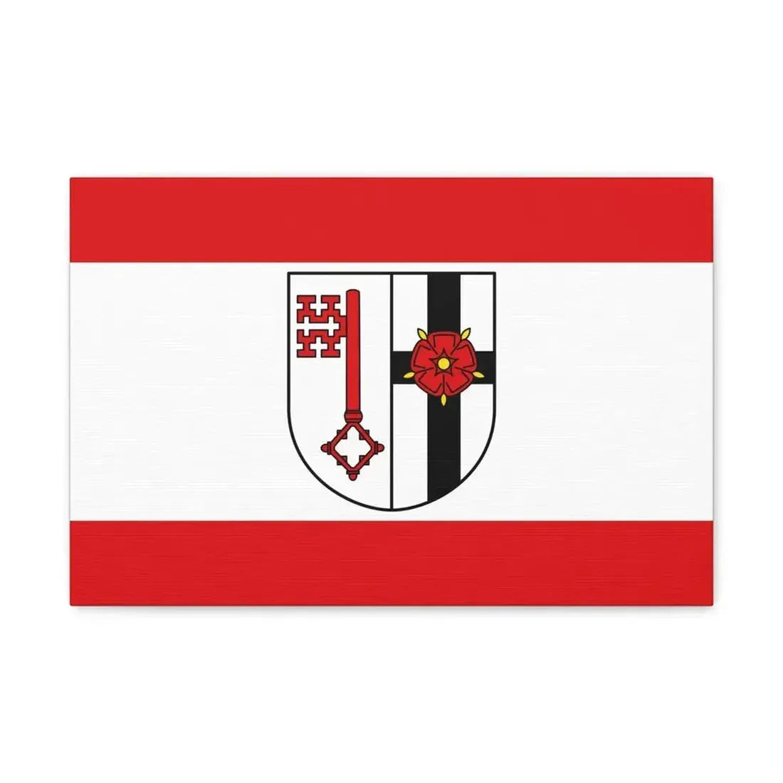Flag of Soest Germany - Canvas Wall Art - The Sticker Space