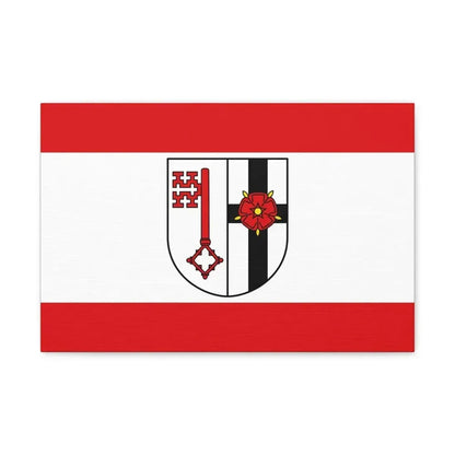 Flag of Soest Germany - Canvas Wall Art - The Sticker Space