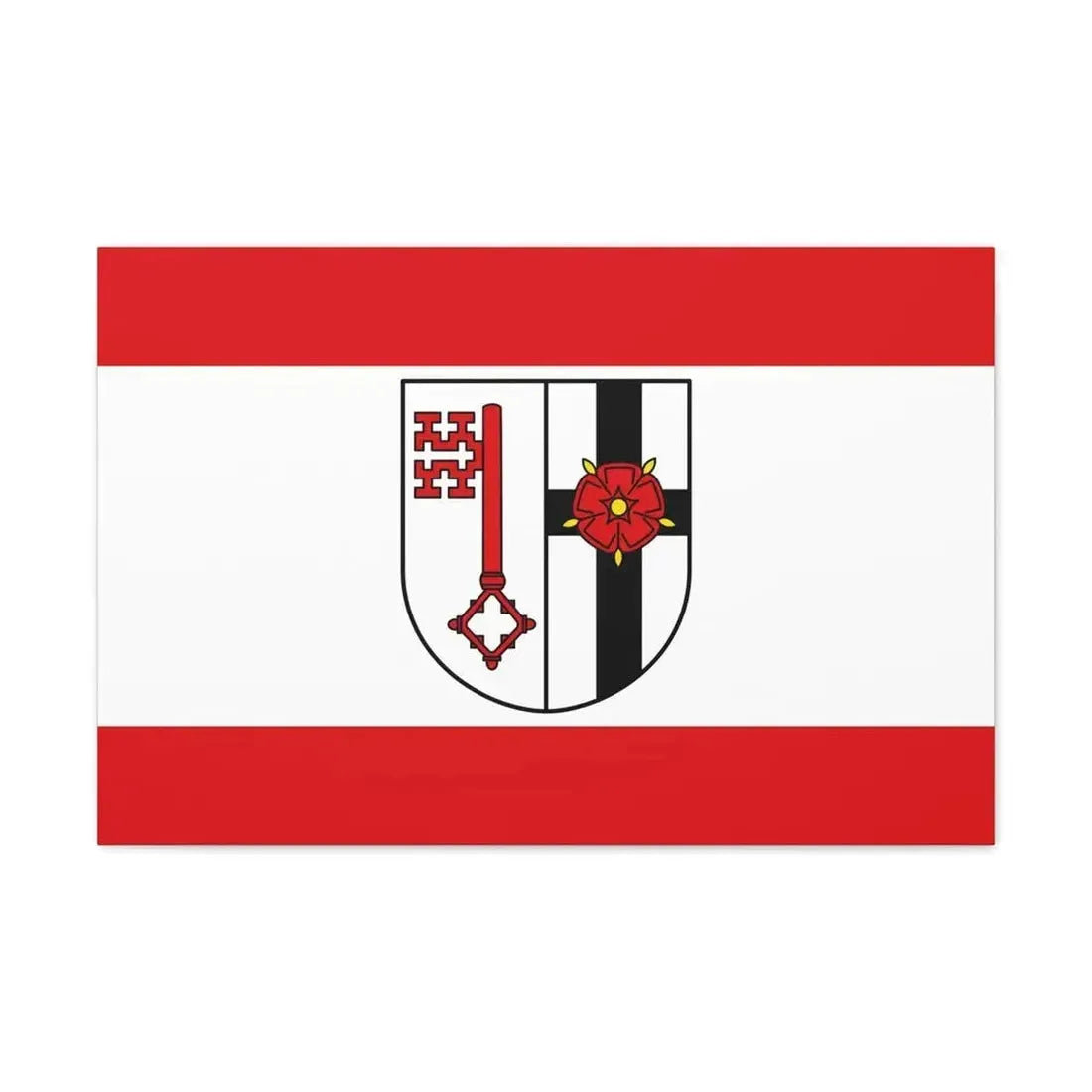 Flag of Soest Germany - Canvas Wall Art - The Sticker Space