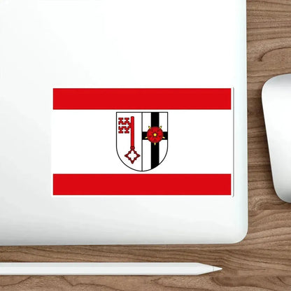 Flag of Soest Germany STICKER Vinyl Die-Cut Decal - The Sticker Space
