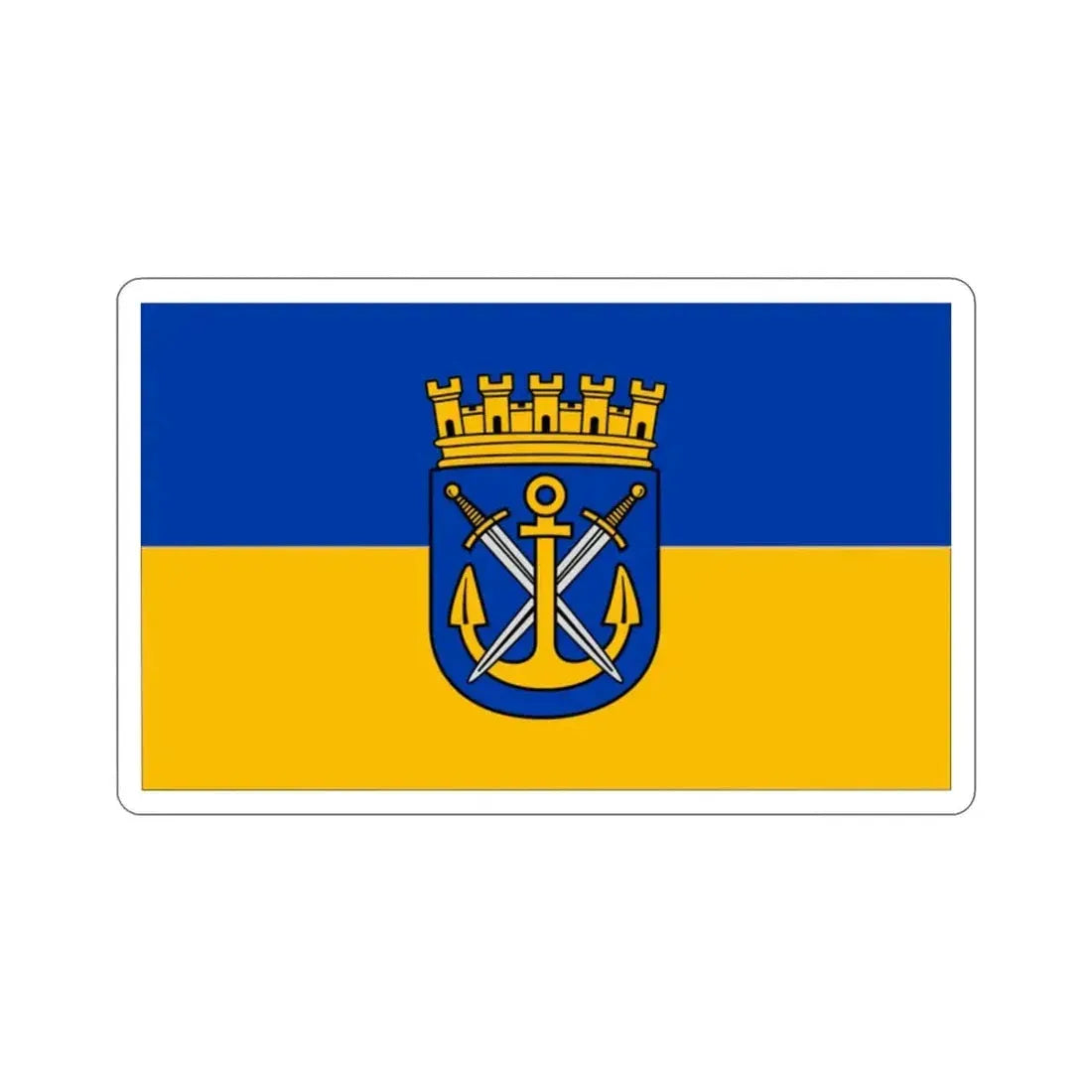 Flag of Solingen Germany STICKER Vinyl Die-Cut Decal - The Sticker Space
