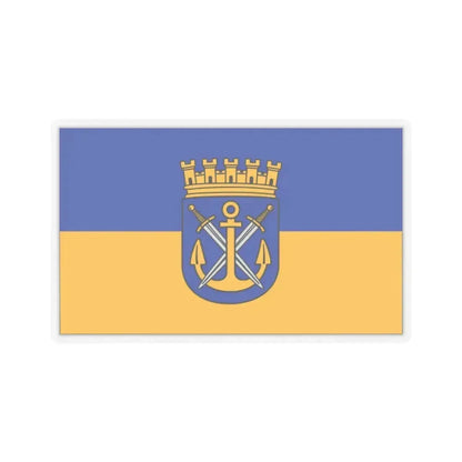 Flag of Solingen Germany - STICKER Vinyl Kiss-Cut Decal 2 Inch Transparent - The Sticker Space