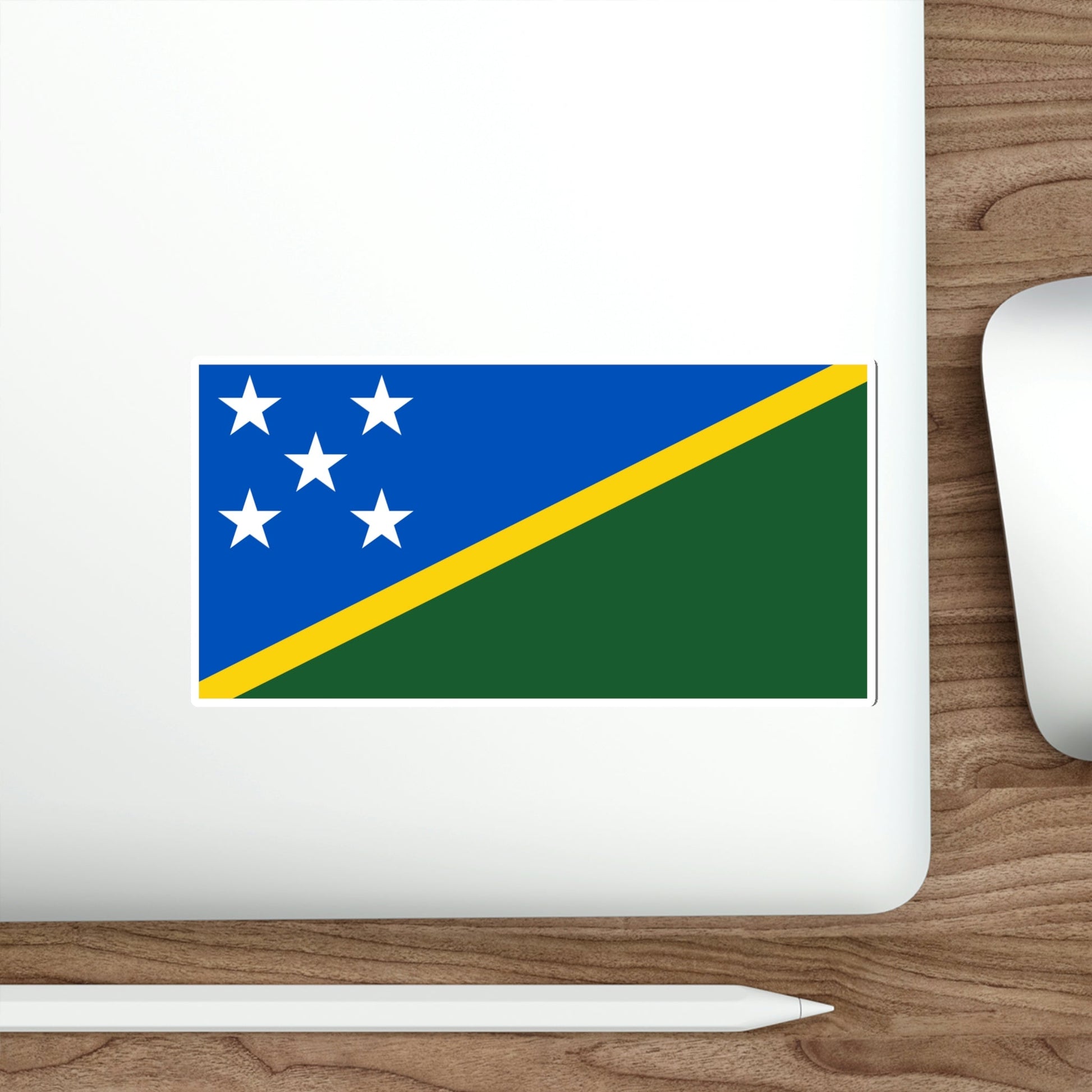 Flag of Solomon Islands STICKER Vinyl Die-Cut Decal-The Sticker Space