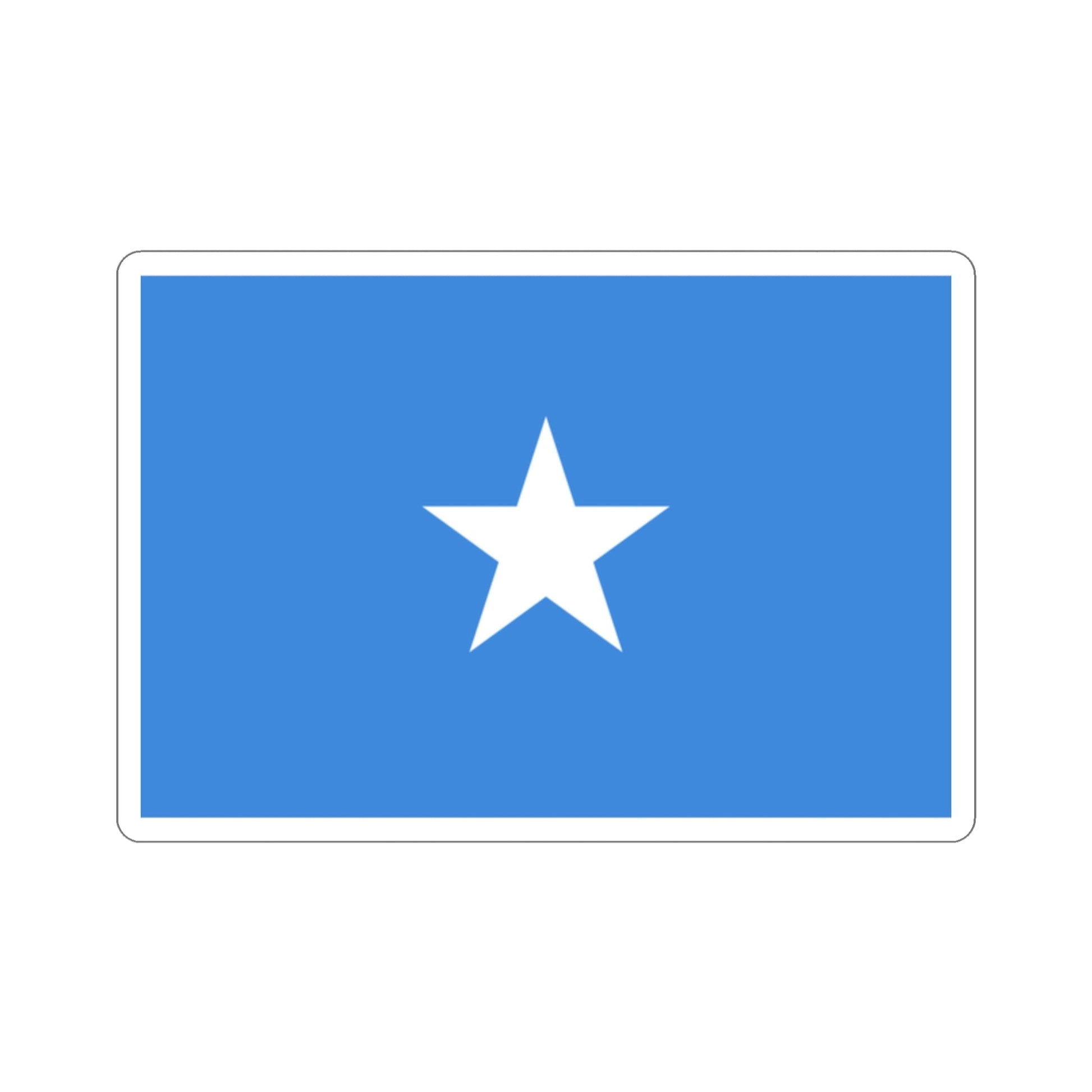 Flag of Somalia STICKER Vinyl Die-Cut Decal-2 Inch-The Sticker Space