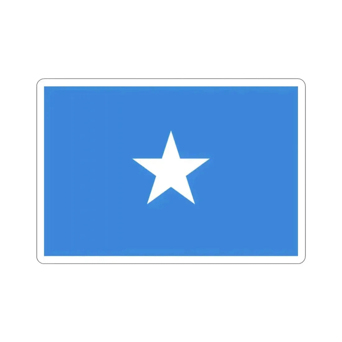 Flag of Somalia STICKER Vinyl Die-Cut Decal - The Sticker Space