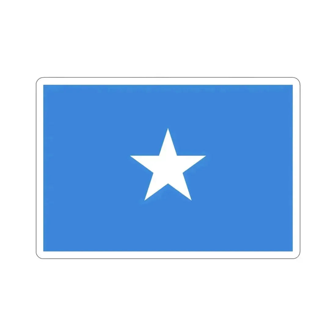Flag of Somalia STICKER Vinyl Die-Cut Decal - The Sticker Space